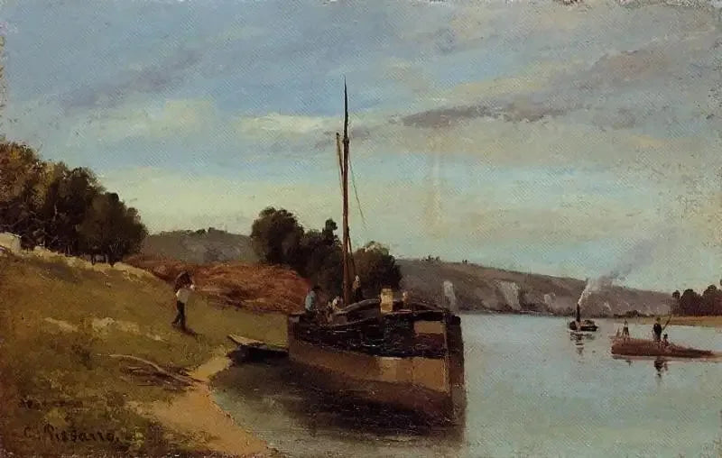 La Roche-Guyon Argenteuilin penkit, Huvipuisto - Camille Pissarro