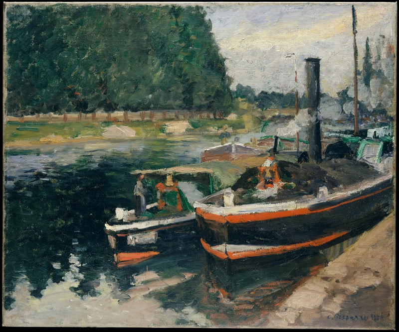 Pontoisen huvilat - Camille Pissarro