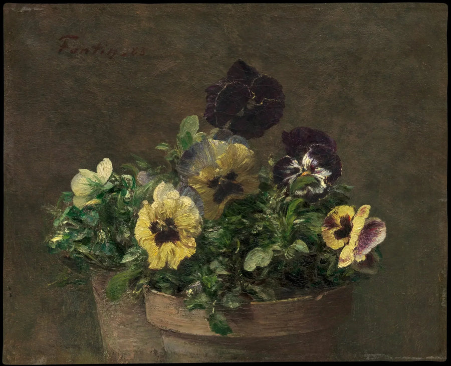 Ajatuksia ruukussa - Henri Fantin-Latour