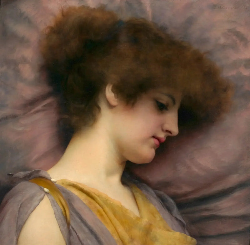 Kaukaiset ajatukset (Rose Pettigrew) - John William Godward