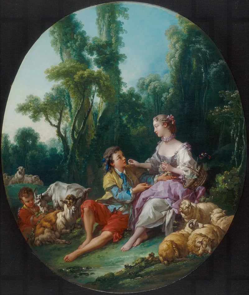 Ajattelevatko he viinirypäleitä? - François Boucher