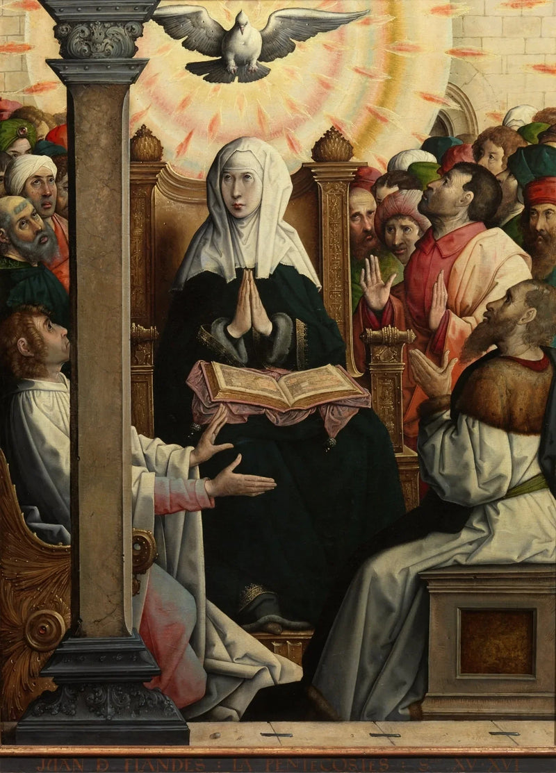 Helluntai - Juan de Flandes