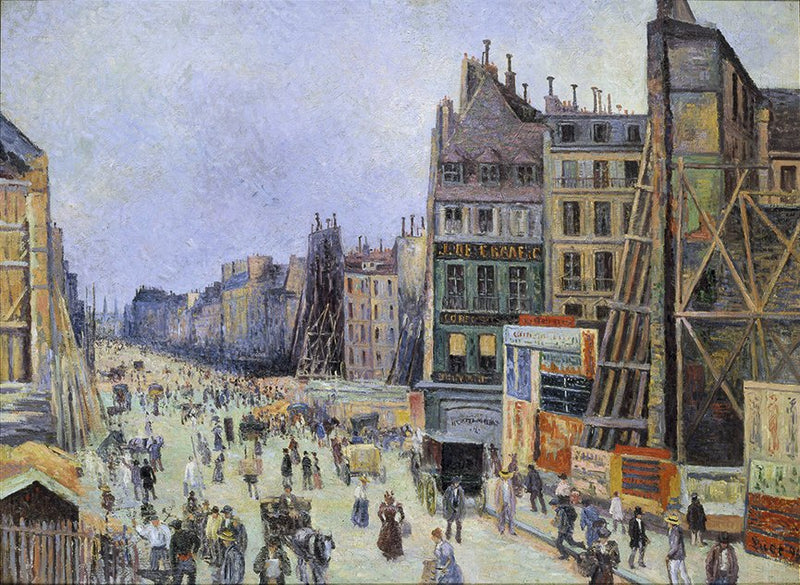 Reaumurinkadun poraus - Maximilien Luce