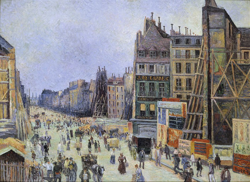 Reaumurinkadun poraus - Maximilien Luce