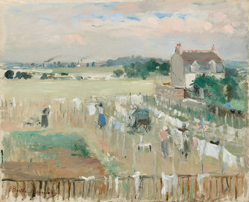 Pesijöiden percher - Berthe Morisot