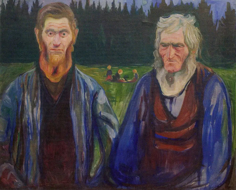 Isä ja Poika - Edvard Munch