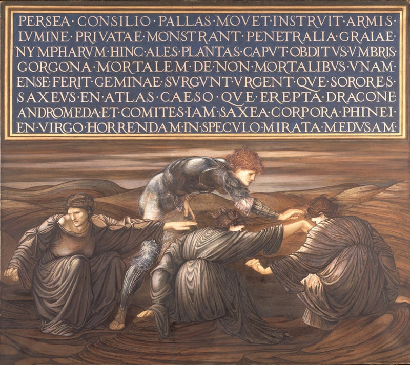 Pérès ja les Grées - Edward Burne-Jones