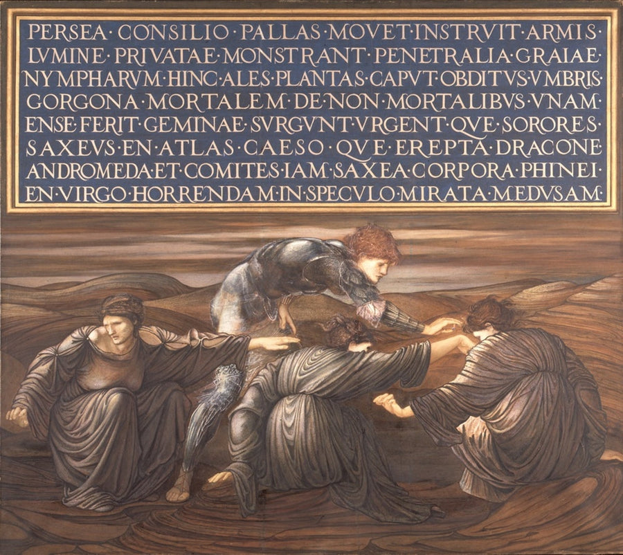Pérès ja les Grées - Edward Burne-Jones
