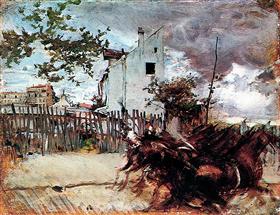 Pariisin esikaupunki - Giovanni Boldini