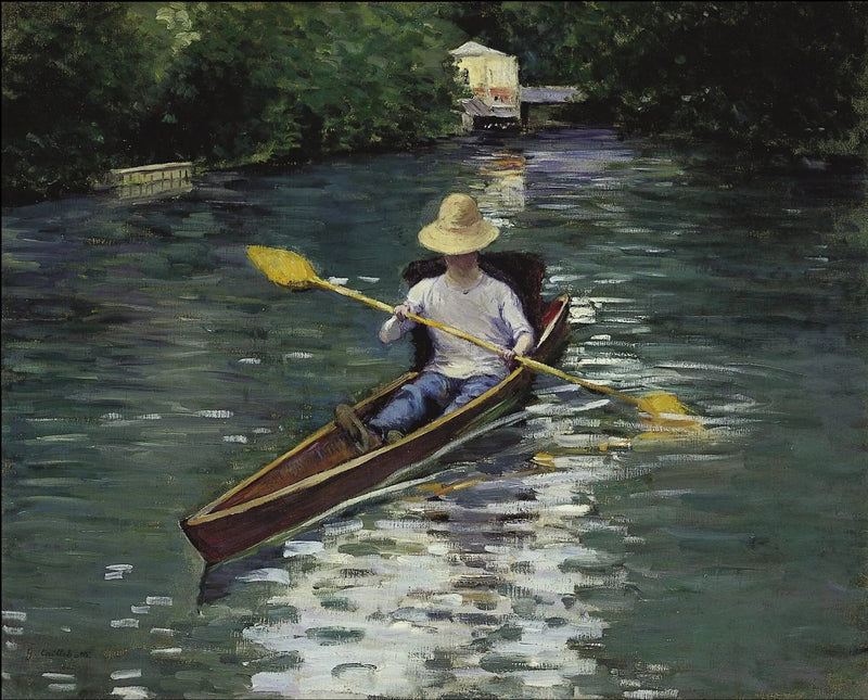 Périssoire Yerrèsillä - Gustave Caillebotte