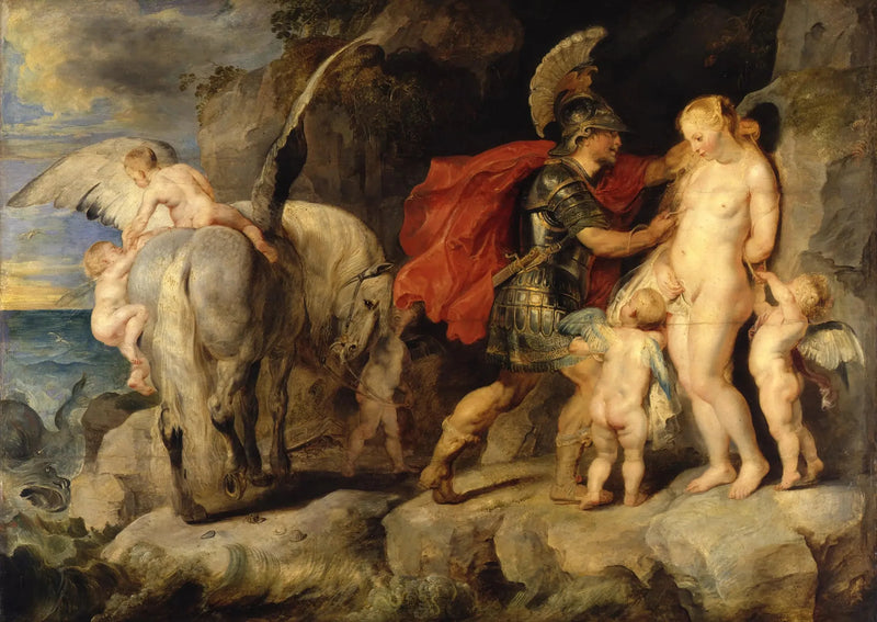 Perseus vapauttaa Andromedan - Peter Paul Rubens