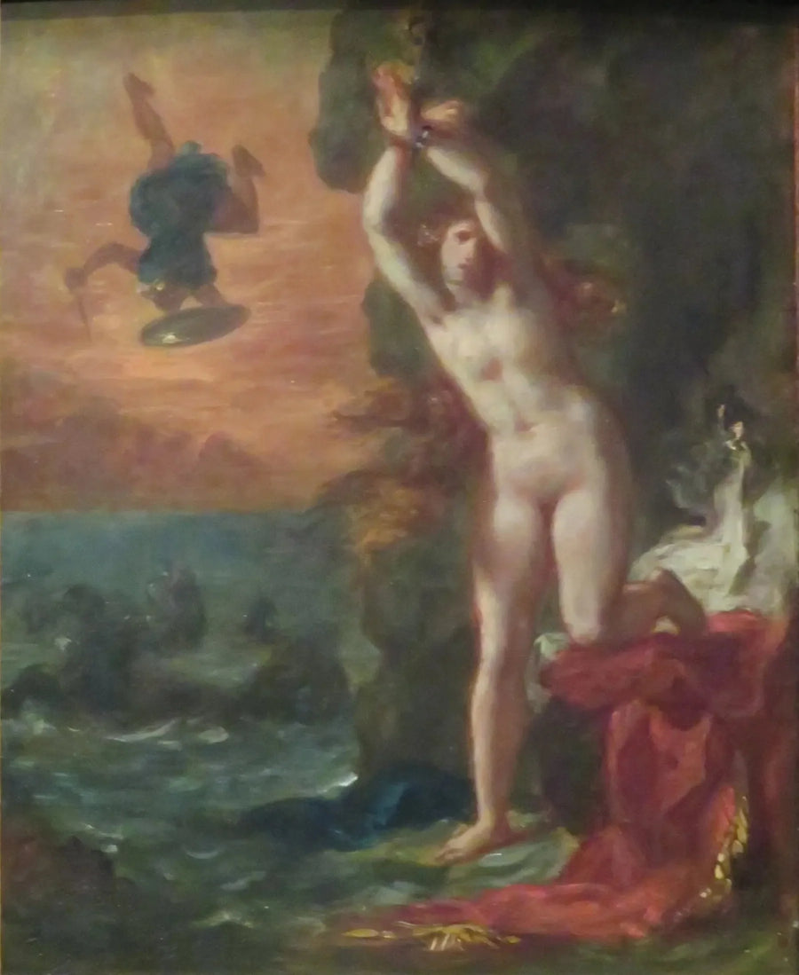 Perseus ja Andromeda - Eugène Delacroix