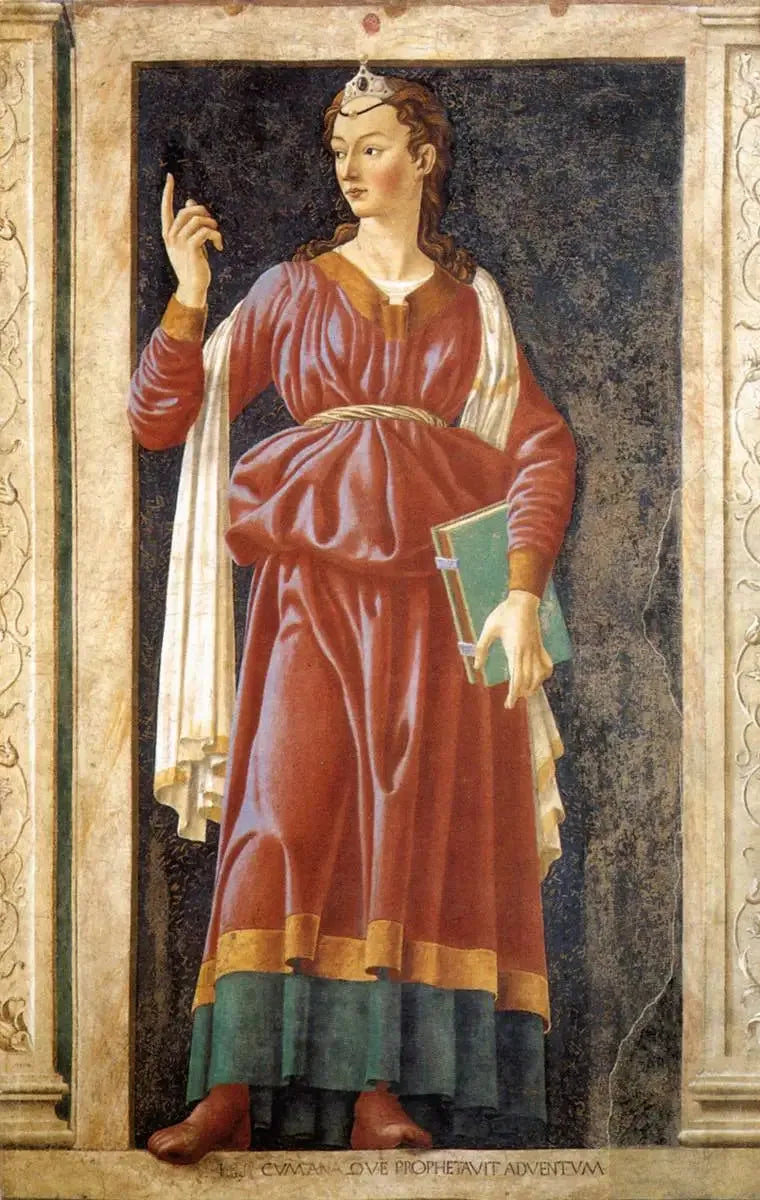 Julkisuuden henkilöt : Kumin Sibylle - Andrea del Castagno
