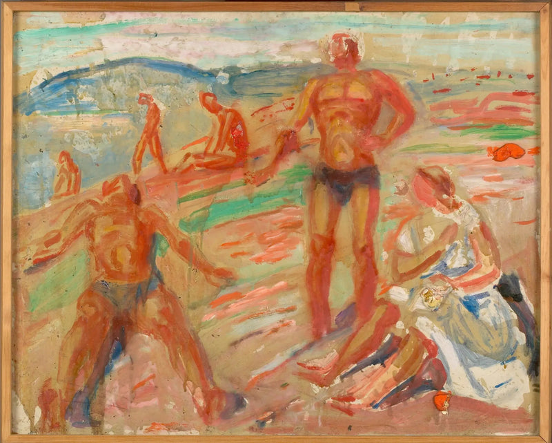 Auringonottajia - Edvard Munch