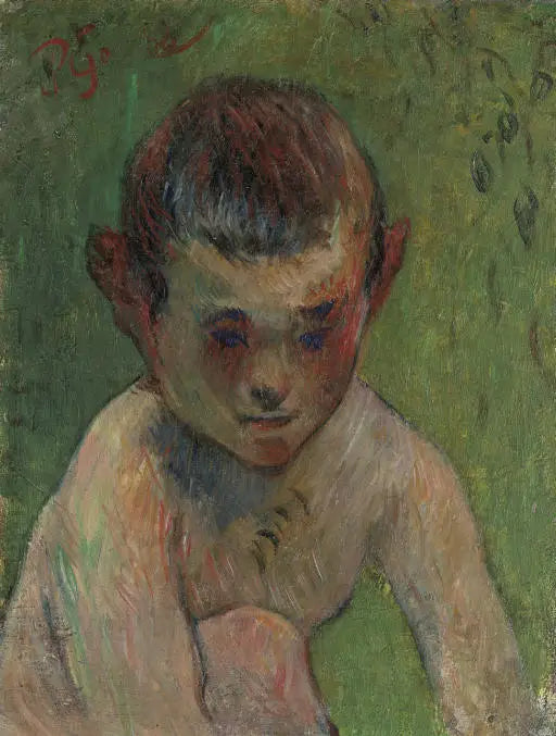 Pieni bretonilainen uimari - Paul Gauguin