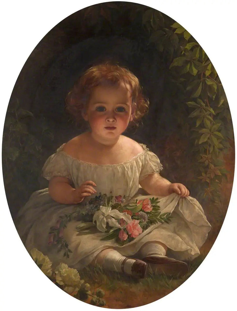 Pieni kukkakauppias - Thomas Francis Dicksee