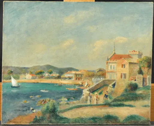 Pieni satama - Pierre-Auguste Renoir