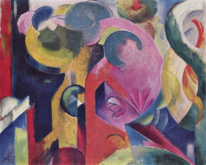 Pieni sommittelu III - Franz Marc