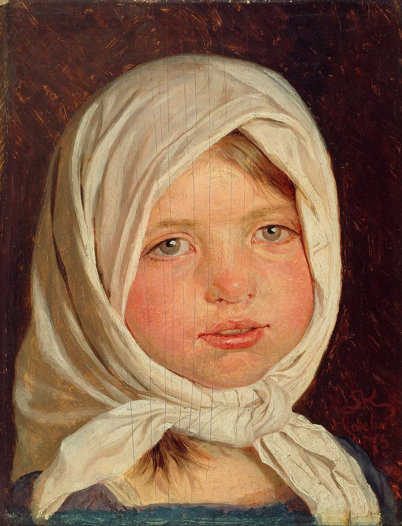 Pieni tyttö Hornbækistä - Peder Severin Krøyer