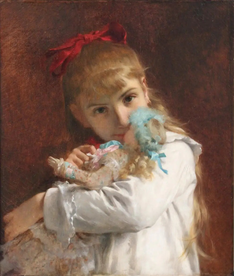 Pieni tyttö - Pierre Auguste Cot