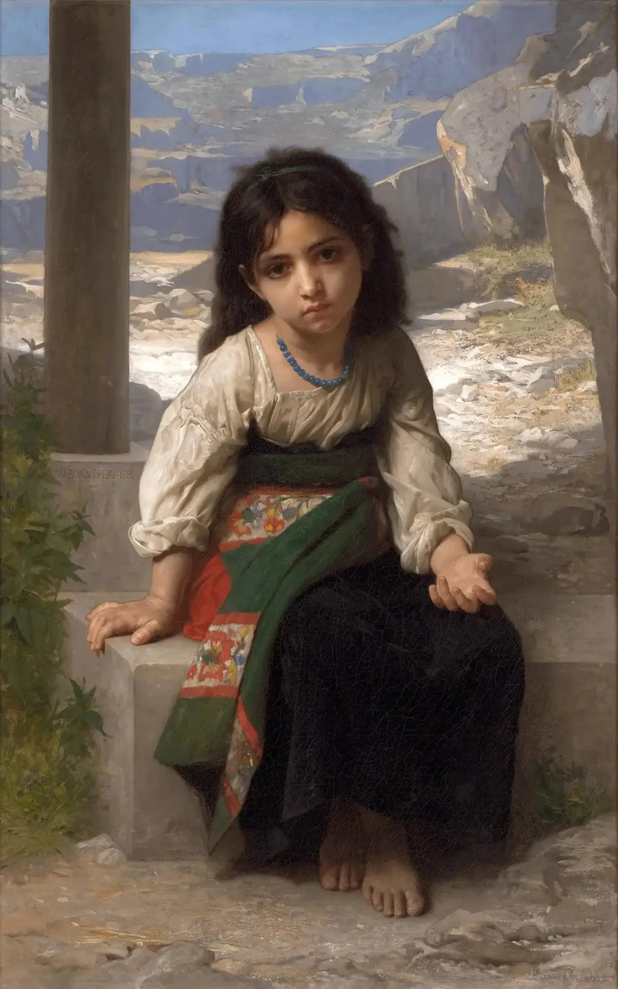 Pieni kerjäläinen - Bouguereau