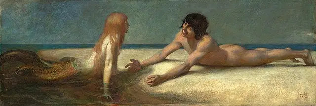 Pieni merenneito - Franz von Stuck