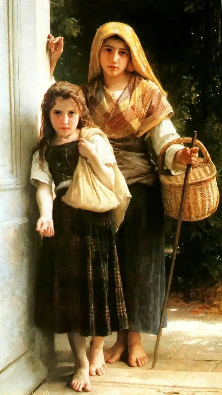 Pienet Kerjäläiset - Bouguereau