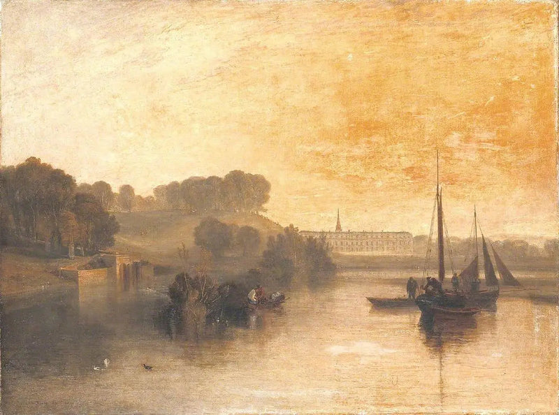 Petworth, Sussex, Egremontin jaarlin istuin: Kasteinen aamu - J. M. W. Turner