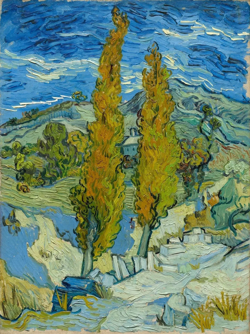 Poplarit Saint-Rémy - Vincent van Gogh