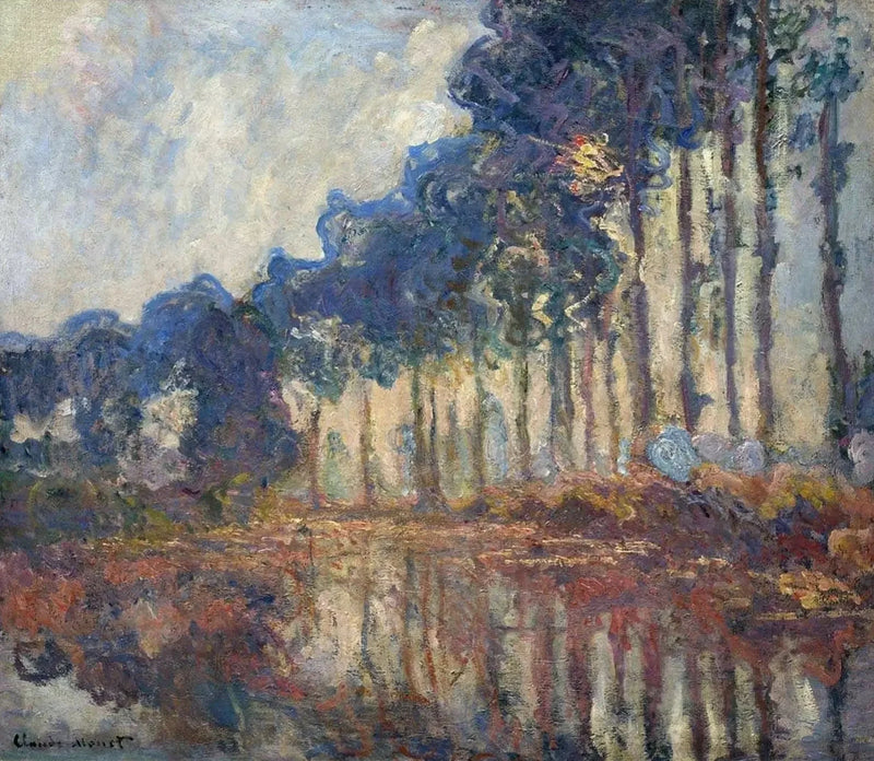 Haavat, syksy - Claude Monet