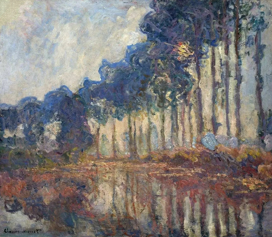 Haavat, syksy - Claude Monet