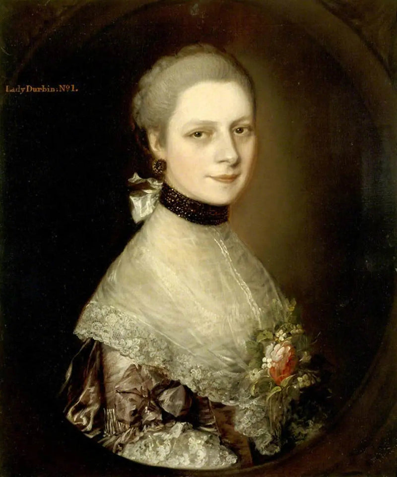 Ehkä Elizabeth Collett, Mme John Durbin (1737-1759) - Thomas Gainsborough