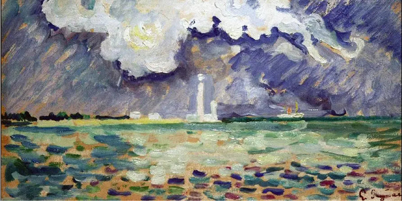 Gattevillen majakka - Paul Signac