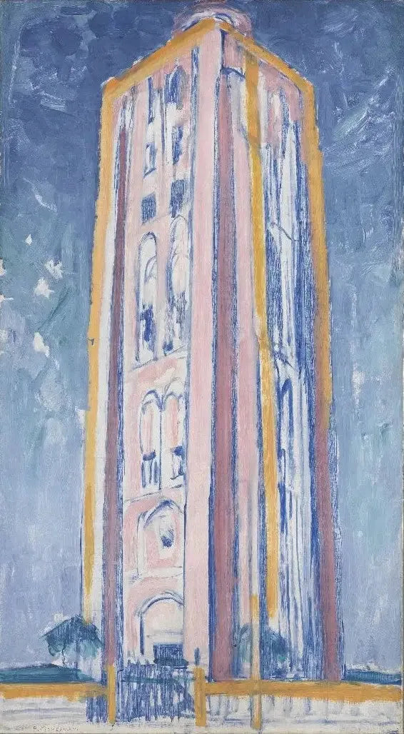 Westkapellen majakka - Piet Mondrian