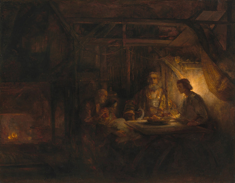 Philémon ja Baucis - Rembrandt