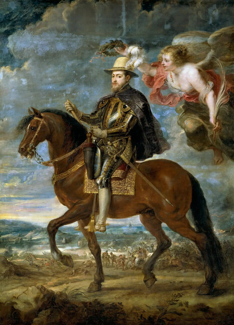 Filip II ratsain - Peter Paul Rubens