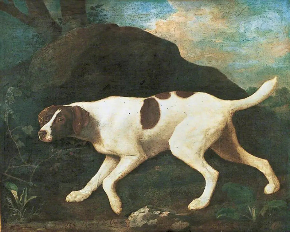 Phillis’ un pointeur de Lord Clermont - George Stubbs - Alpha Reproduction