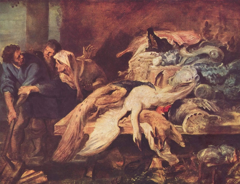 Philopœmen tunnustettu vanhan naisen toimesta - Peter Paul Rubens