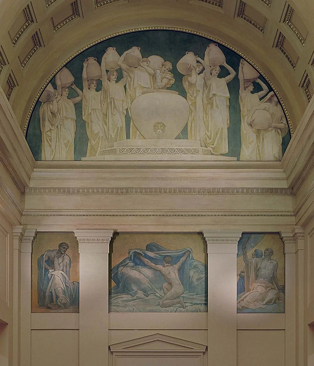 Reproduction du tableau « Philosophie - John Singer Sargent » par Alpha Reproduction en peinture à l’huile
