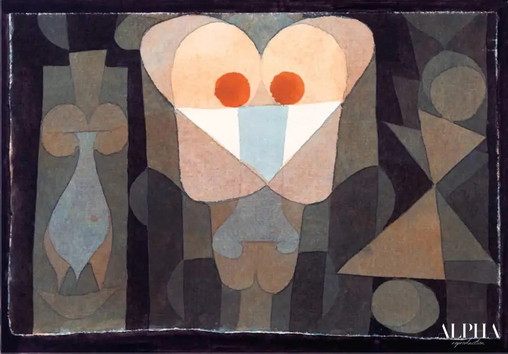 Physiognomie d'une floraison - Paul Klee - Reproductions de tableaux et peintures haut de gamme