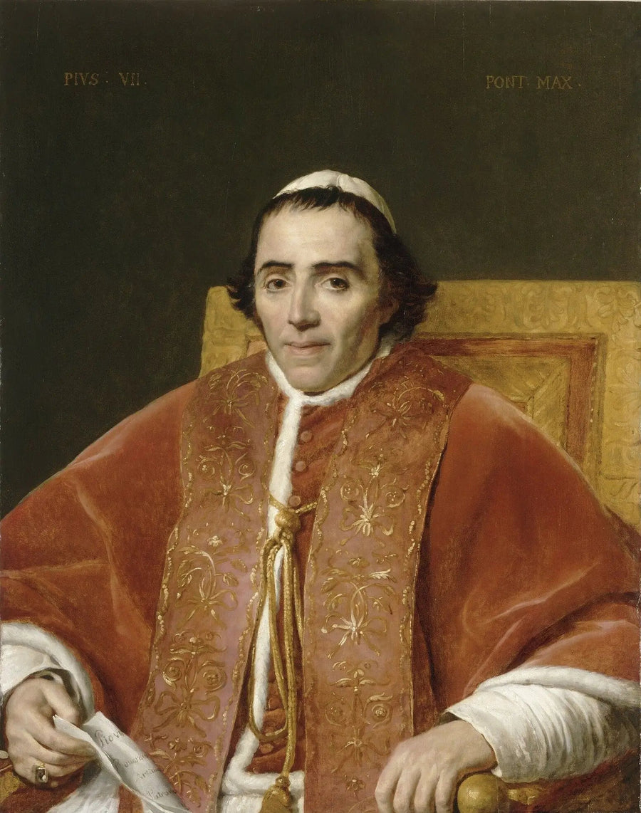 Pii VII, paavi (1740-1823) - Jacques-Louis David