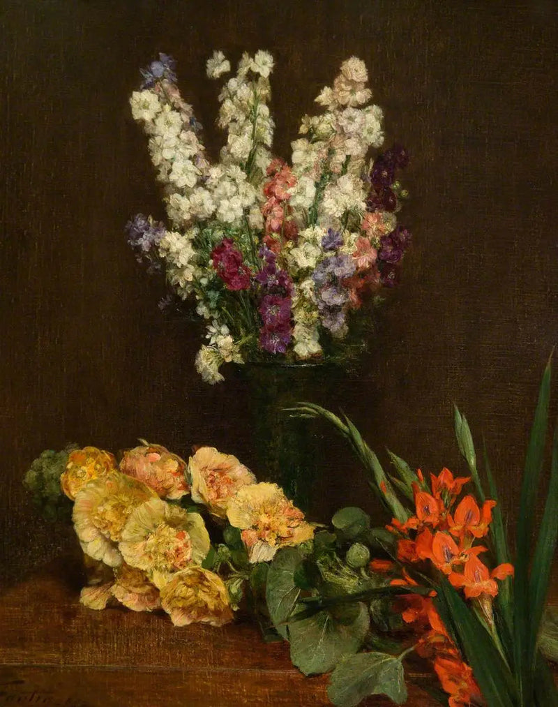 Kukka-aiheinen teos - Henri Fantin-Latour