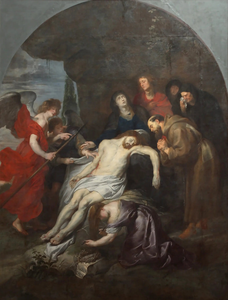 Piéta Saint-François - Peter Paul Rubens