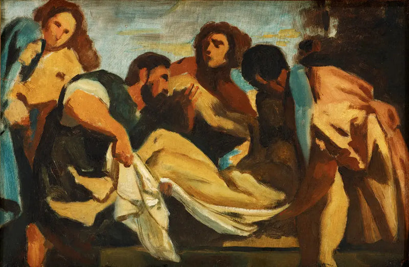 Pietà, Titianin mukaan - Paul Cézanne