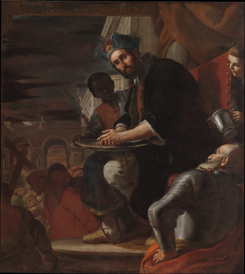 Pilate pesee kätensä - Mattia Preti