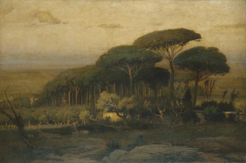 Villa Barberinin pinetum - George Inness