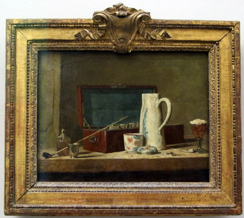 Putket ja juomalasi - Jean Siméon Chardin