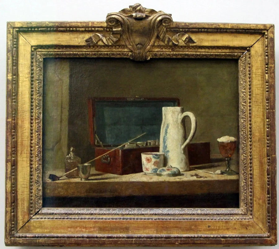 Putket ja juomalasi - Jean Siméon Chardin