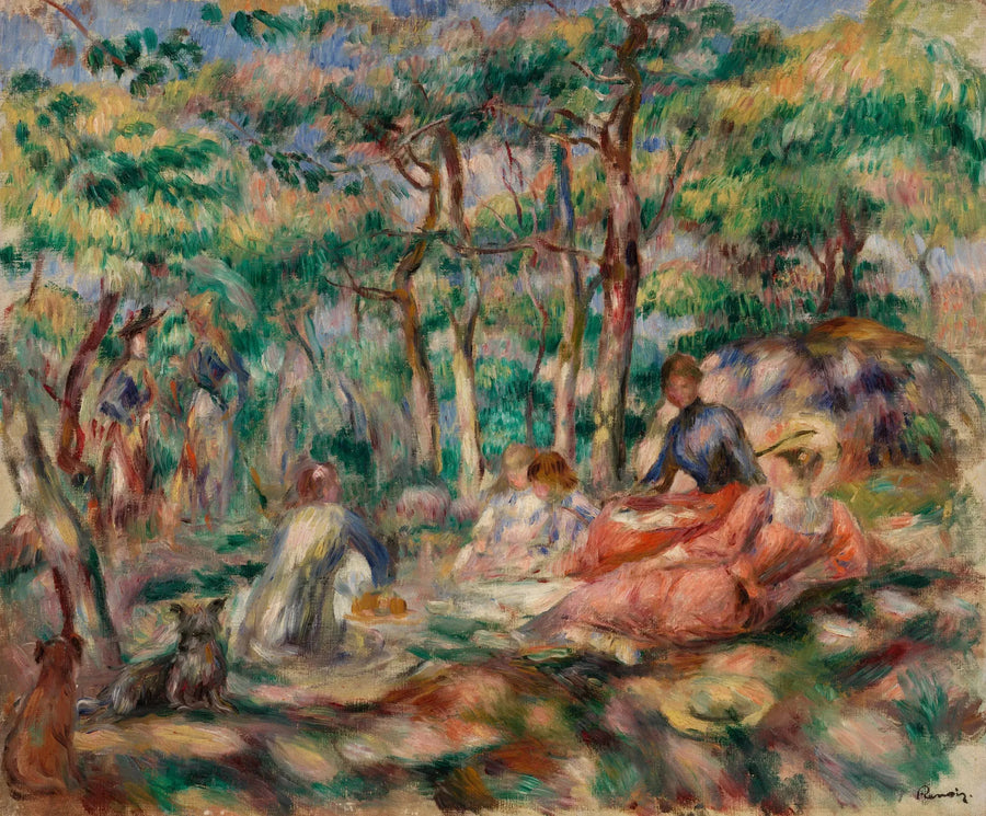 Piknik (Lounas nurmikolla) - Pierre-Auguste Renoir