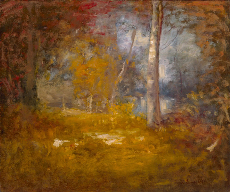 Woodland-allas - George Inness